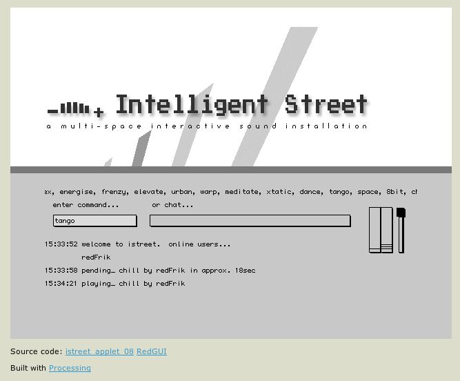 iStreet online screenshot
