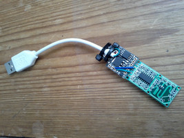Sensor with Digispark and USB cable